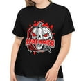 thumbnail image 1 of Screamer Pumpkin Shirts for Women Plus Size 1X 2X 3X 4X 5X Evil Pumpkin Plus Size Halloween Costumes for Women, 1 of 7