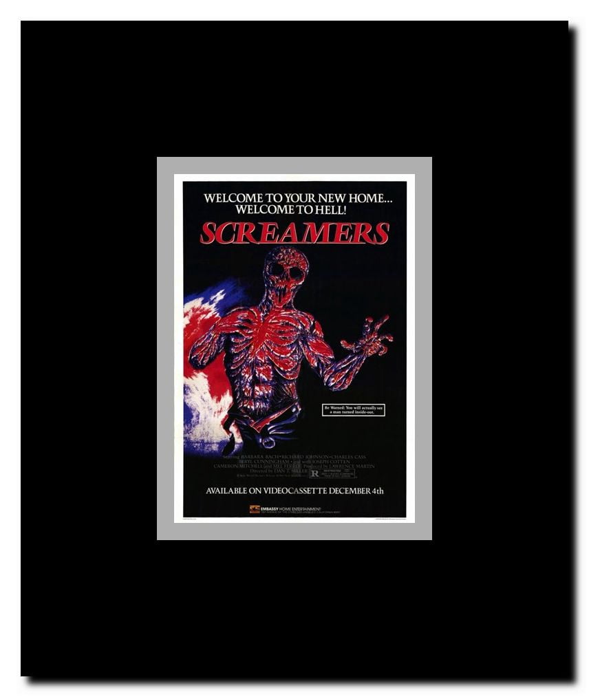 Screamers Framed Movie Poster