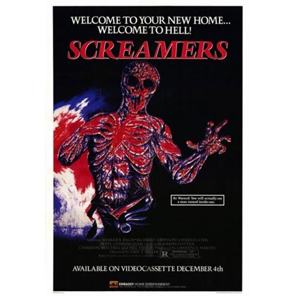 Screamers Movie Poster - 11 x 17 in.