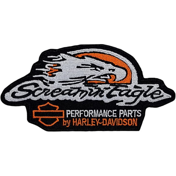Screamin Eagle MC Embroidered Biker Patch - 5 X 2.5 Inch Iron on sew on Backing P91