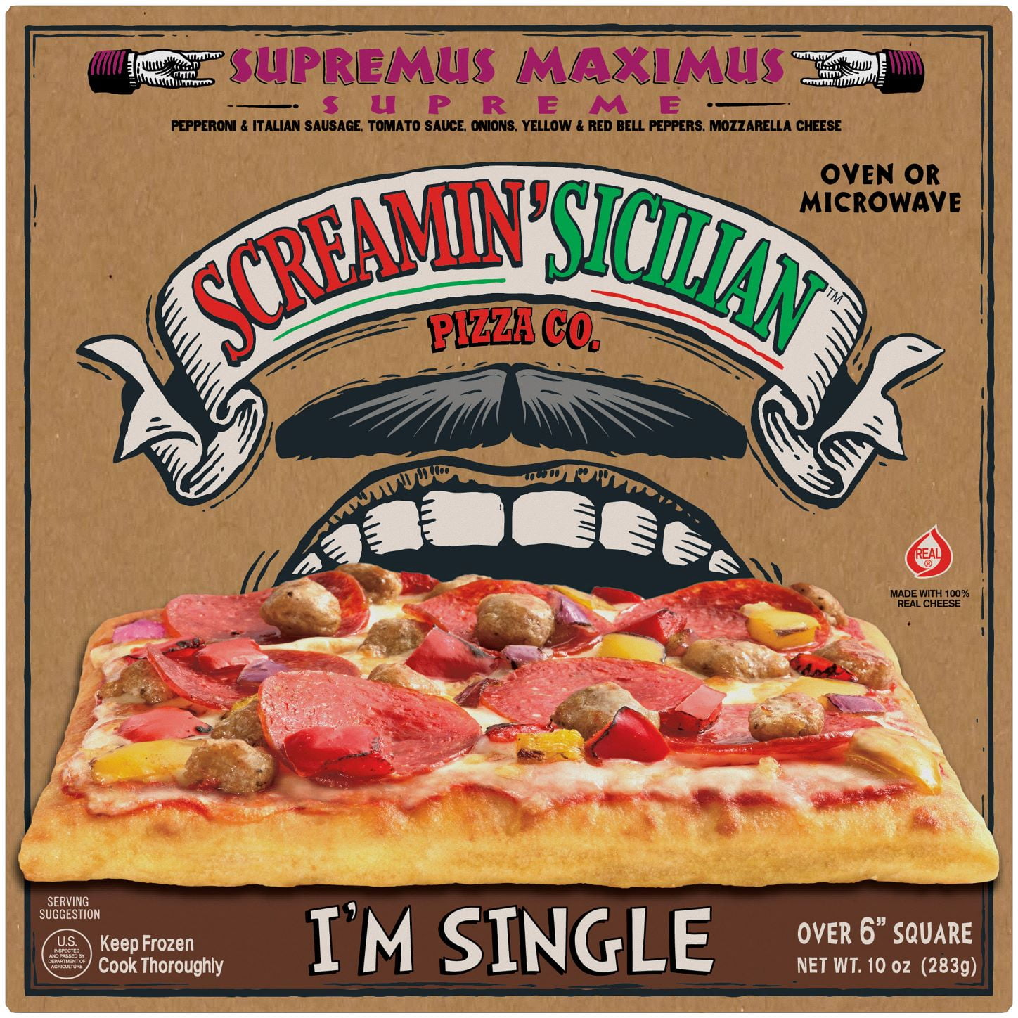 Screamin' Sicilian I'm Single Holy Pepperoni Pizza - Shop Pizza at