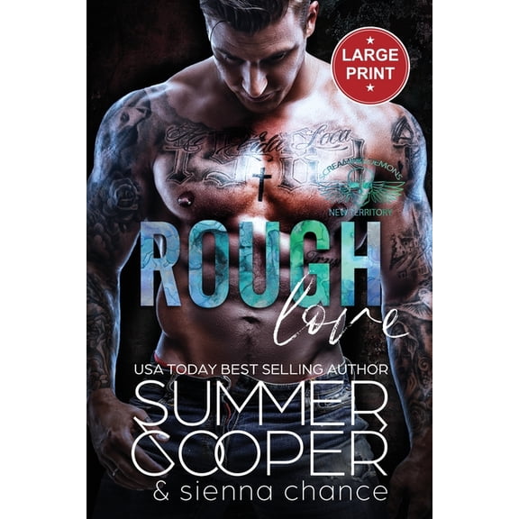 Screaming Demons MC (Large Print) Rough Love: A Motorcycle Club New Adult Romance (Large Print), Book 9, (Paperback)