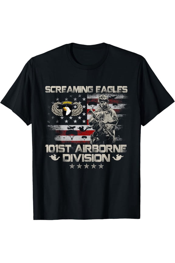 Screaming Eagle 101st Airborne Division Sky Soldier T-Shirt