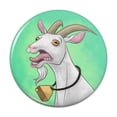 thumbnail image 1 of Screaming Goat Pinback Button Pin, 1 of 4