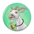 thumbnail image 1 of Screaming Goat Pinback Button Pin, 1 of 4