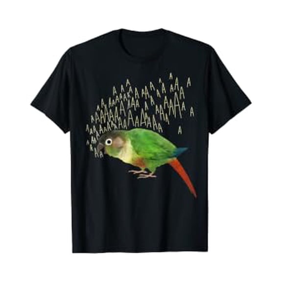Screaming Green Cheek Conure T-Shirt