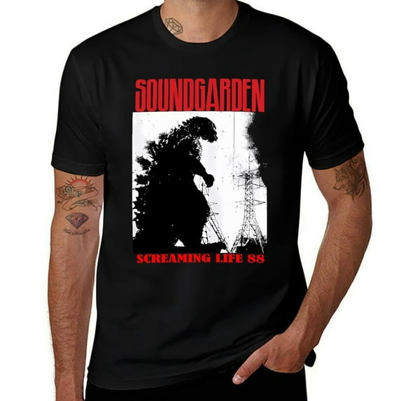 Screaming Life Graphic Tees Men Funny Tshirts Shirts for Men Blank T Shirts Vintage Tees for Men