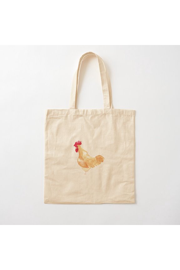 Screaming Nugget Canvas Tote Bags, Reusable Shopping Bag