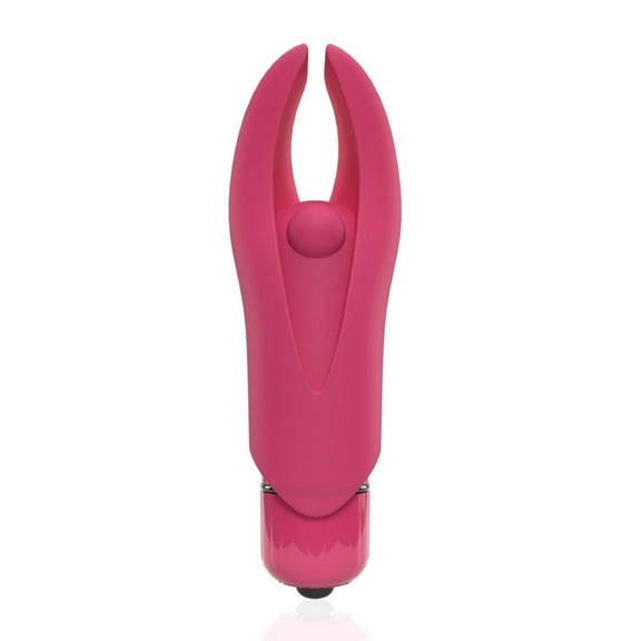 Screaming O 4B Demon Silicone Stimulating Mini Clitoral Vibrator, Strawberry