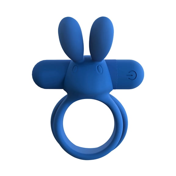 Screaming O Ohare XL Rechargeable Silicone Vibrating Penis Ring, Blue