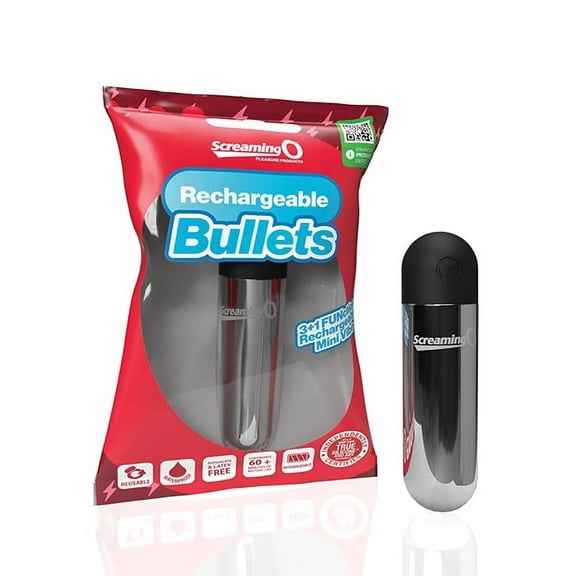 Screaming O Rechargeable Bullets - Blue