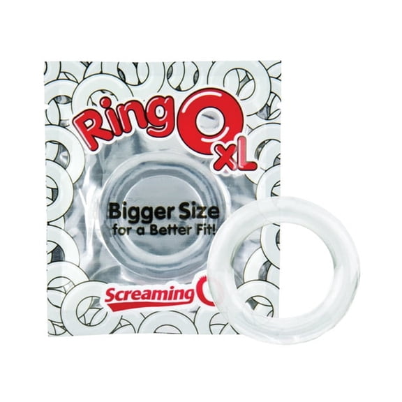 Screaming O RingO XL Body-Safe Silicone Clear 1 Pack