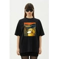 thumbnail image 1 of Screaming Psyduck The Scream Art Pokemon Parody Funny Shirt, for men & women, up to size 5XL, 1 of 3