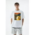 thumbnail image 1 of Screaming Psyduck The Scream Art Pokemon Parody Funny Shirt, for men & women, up to size 5XL, 1 of 3