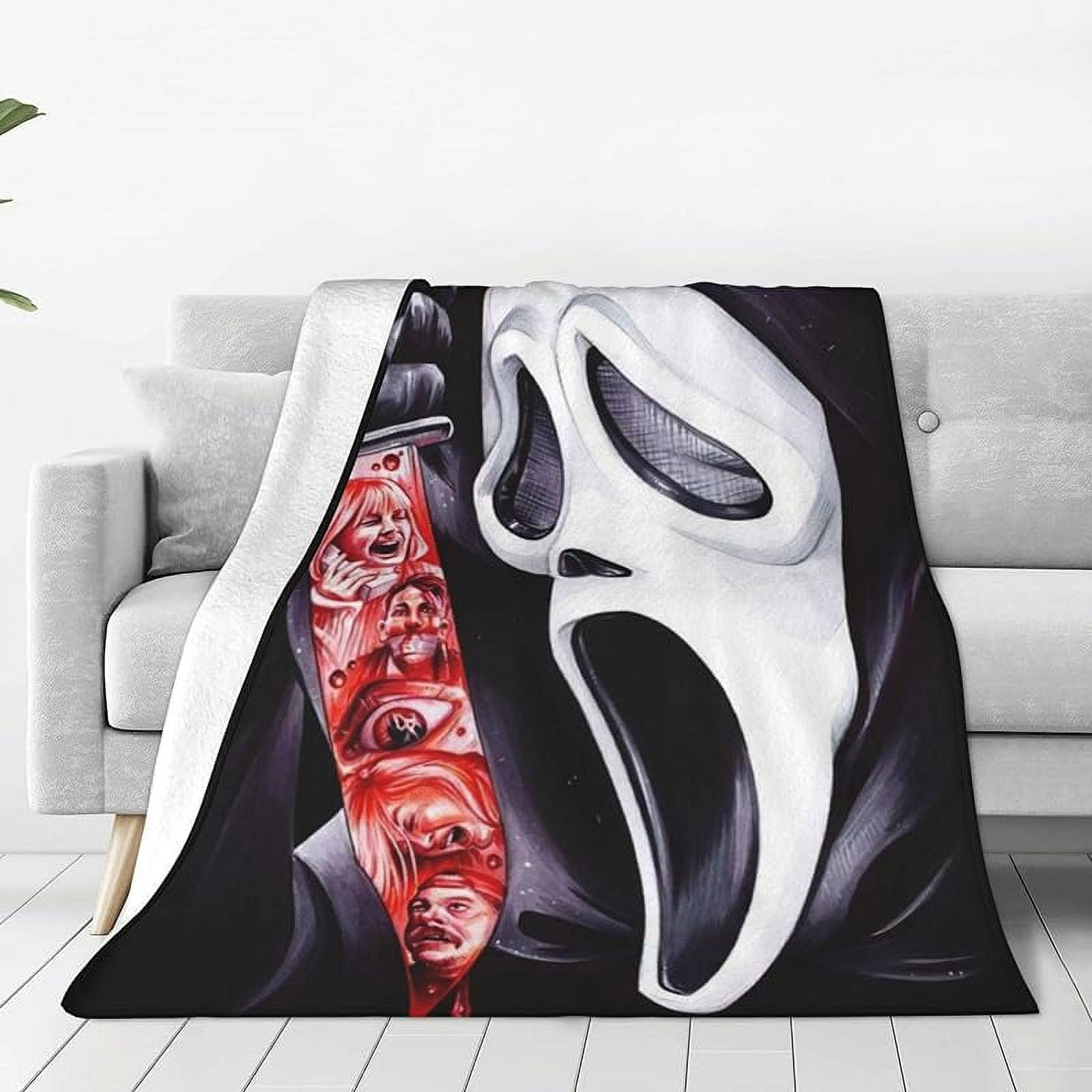 Screams Blanket Horror Movie Throw Blankets Flannel Fleece Blankets