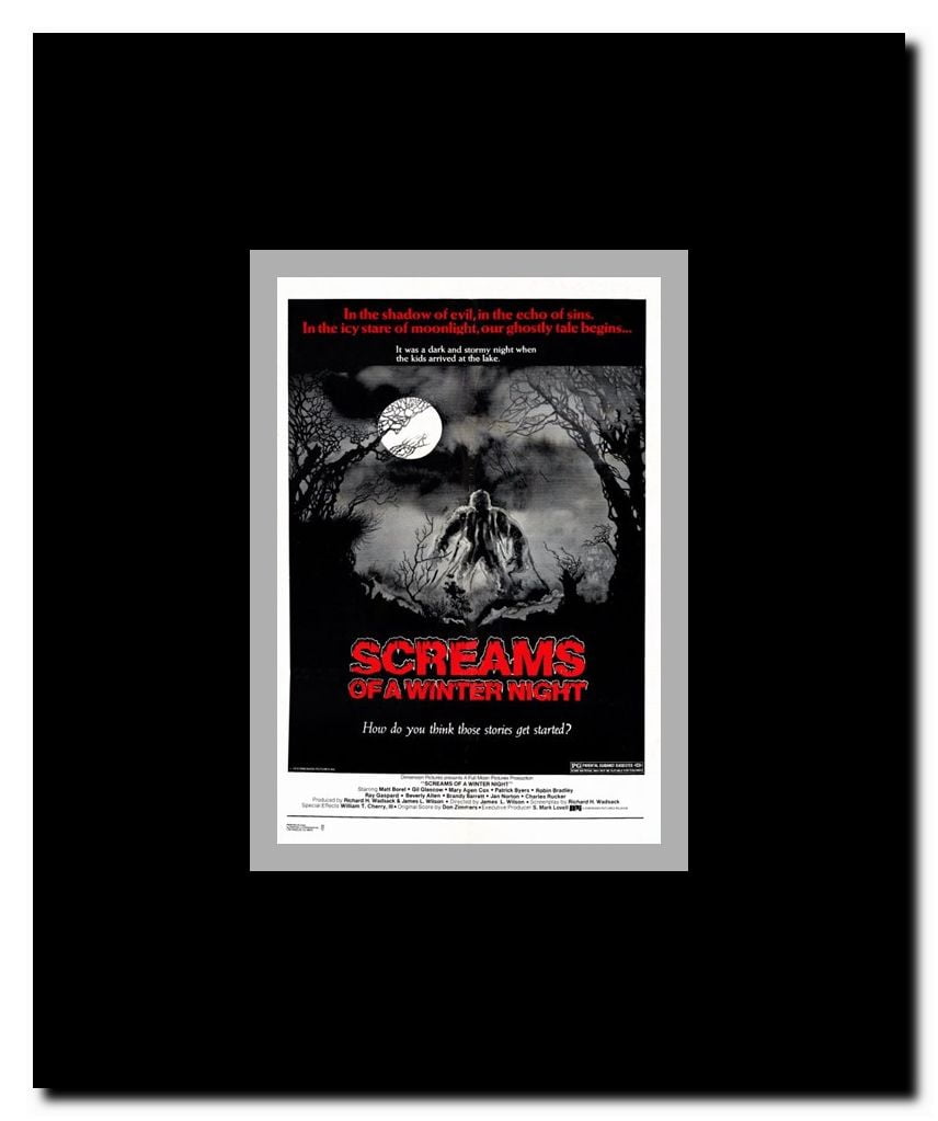 Screams of a Winter Night Framed Movie Poster