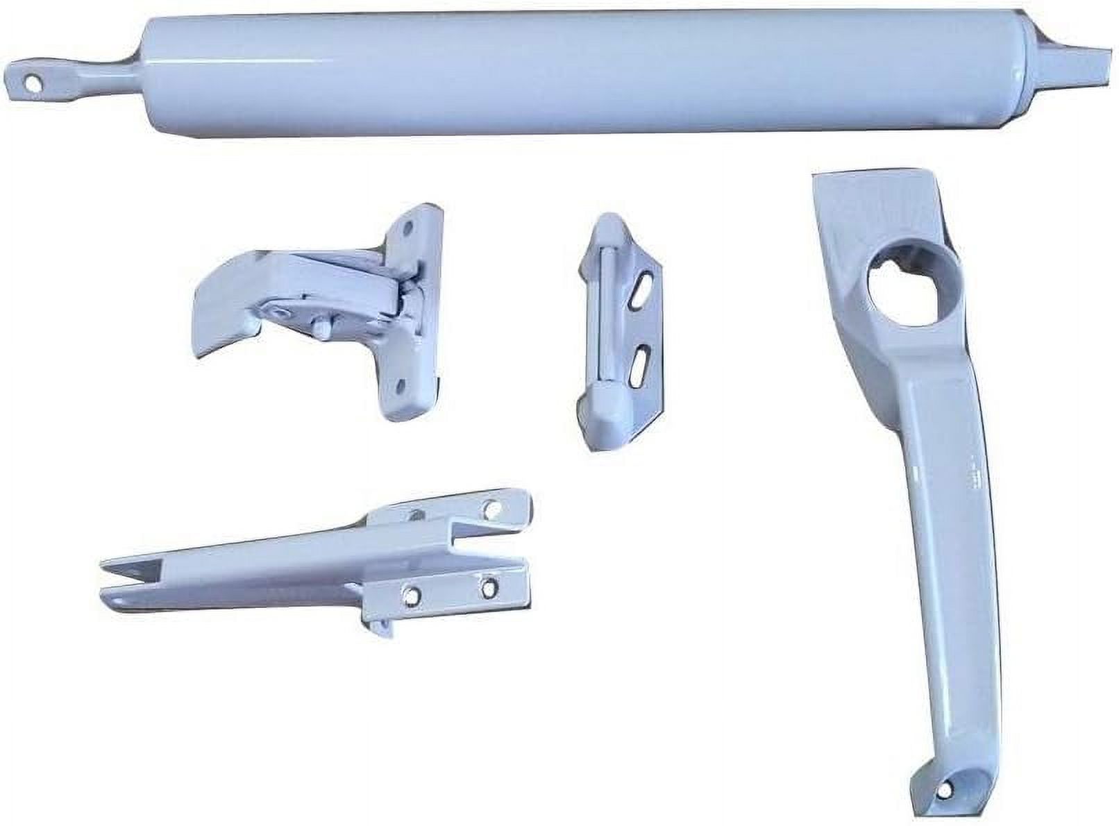 Screen And Storm Door Closer Hardware Kit (White)