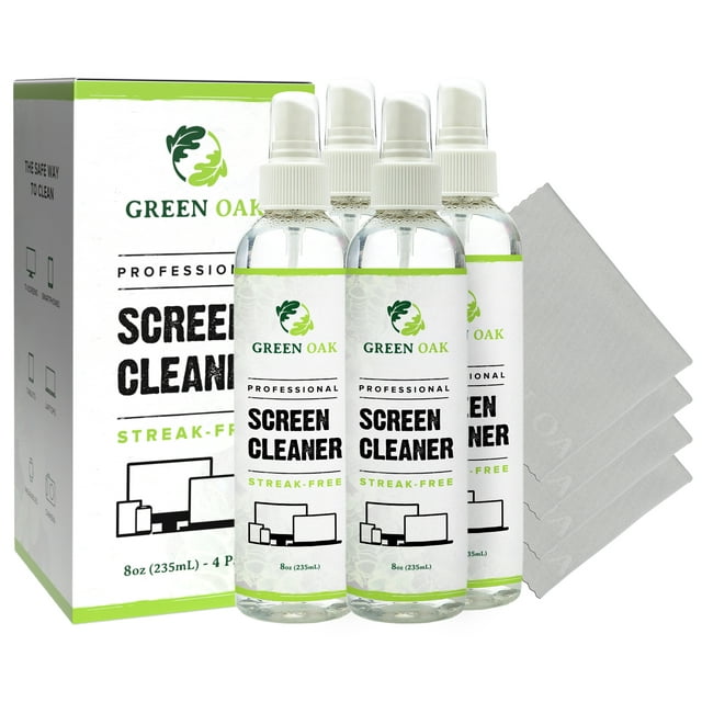 Screen Cleaner Green Oak Professional Screen Cleaner Spray Best for