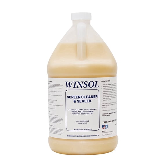 Winsol Screen Cleaner and Sealer (Single Gallon)