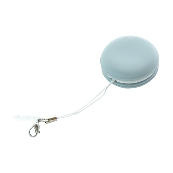 Screen Cleaning Cloth in Round Retractable Case with Lanyard Portable Microfiber Wipe for Phone Tablet Laptop Monitor