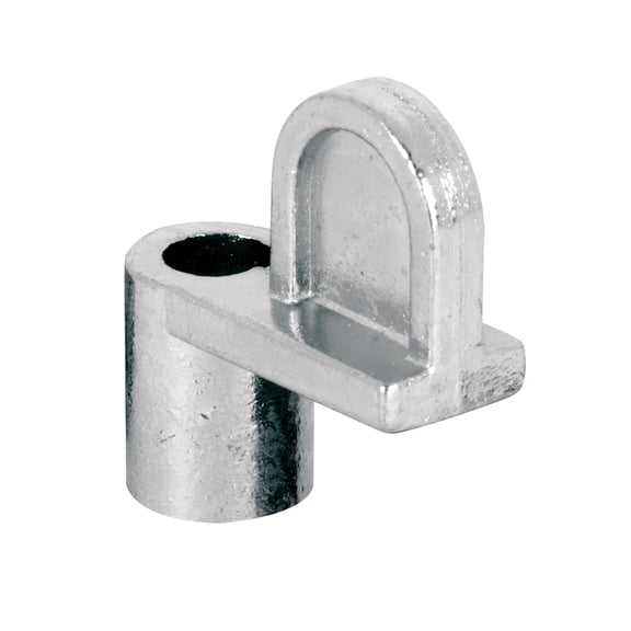 Screen Clips, 5/16 in., Diecast Plated Zinc, Silver, 12 w/Screw