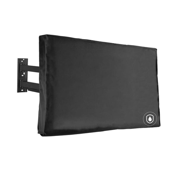 Black Screen Cover for 30" to 32" TV, Outdoor Waterproof Weather Resistant