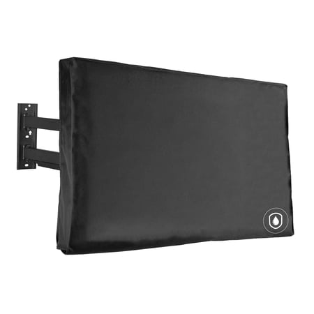 Black Screen Cover for 49" to 50" TV, Outdoor Waterproof Weather Resistant