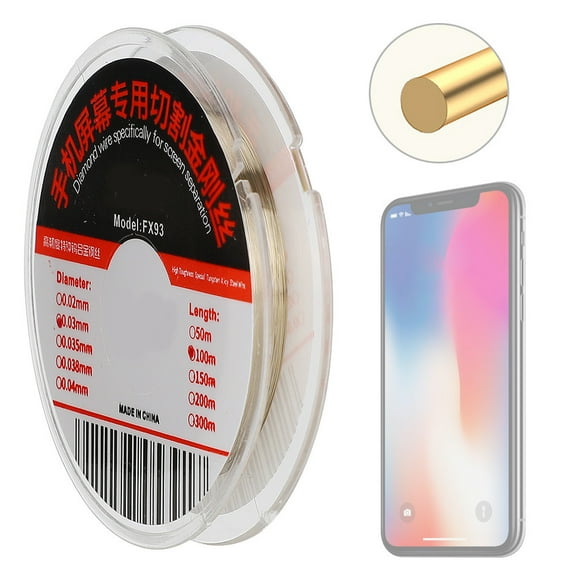 Screen Cut Steelwire, Mobile Phone Wire, Strong Toughness for Repair Smartphone Maintenance Detection