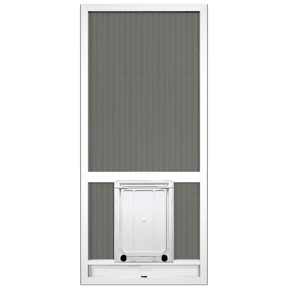 Screen Door Aluminum PCA CC with Large Pet Door