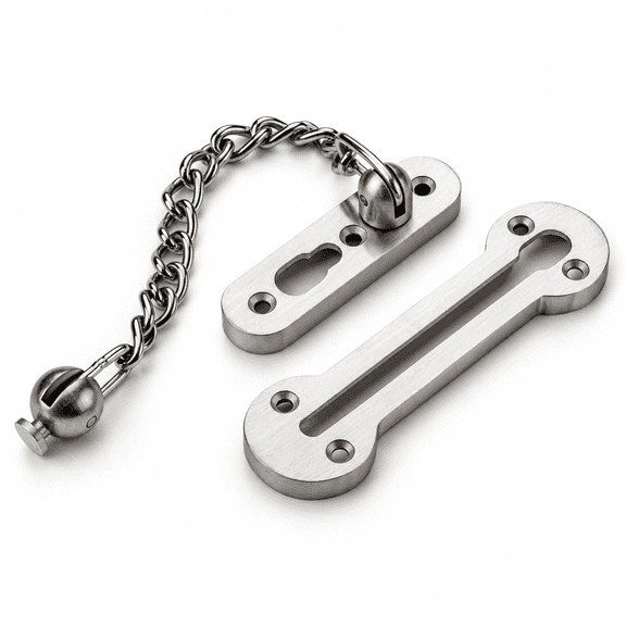 Screen Door Latch - Heavy Duty 304 Stainless Steel Apartment Security Lock Storm Proof & Anti-break-in Protection