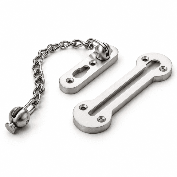 Screen Door Latch - Heavy Duty 304 Stainless Steel Apartment Security Lock Storm Proof & Anti-break-in Protection