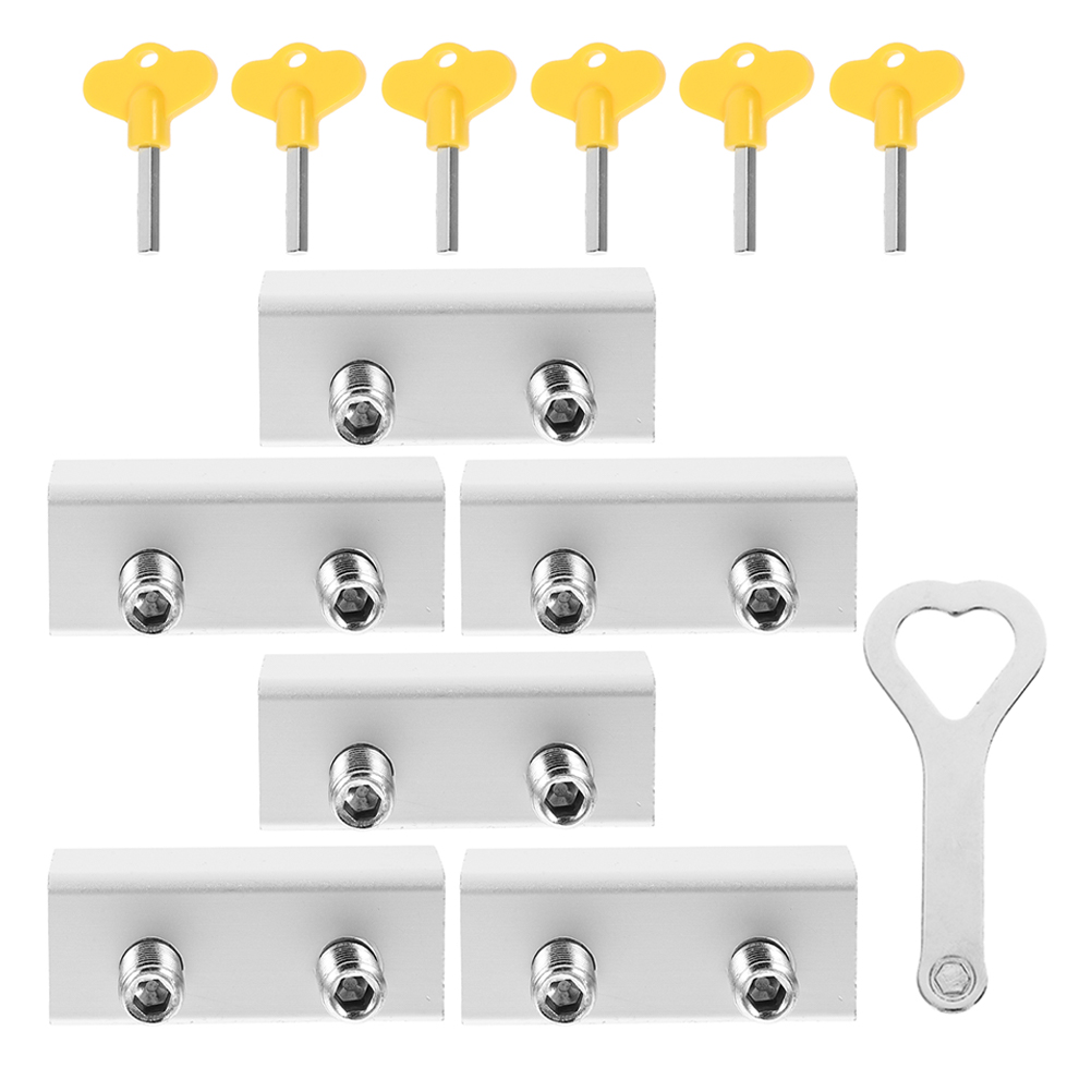 Screen Door Lock Adjustable Window Lock Window Security Child Safety