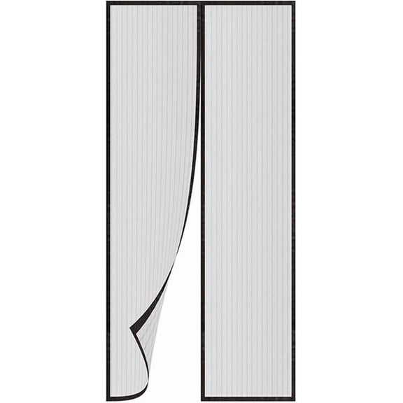 Screen Door for Sliding Glass Door 28x83in, Magnetic Door Curtain Easy Install and Automatic Closing, for French Doors/Sliding Glass Doors Screen Door