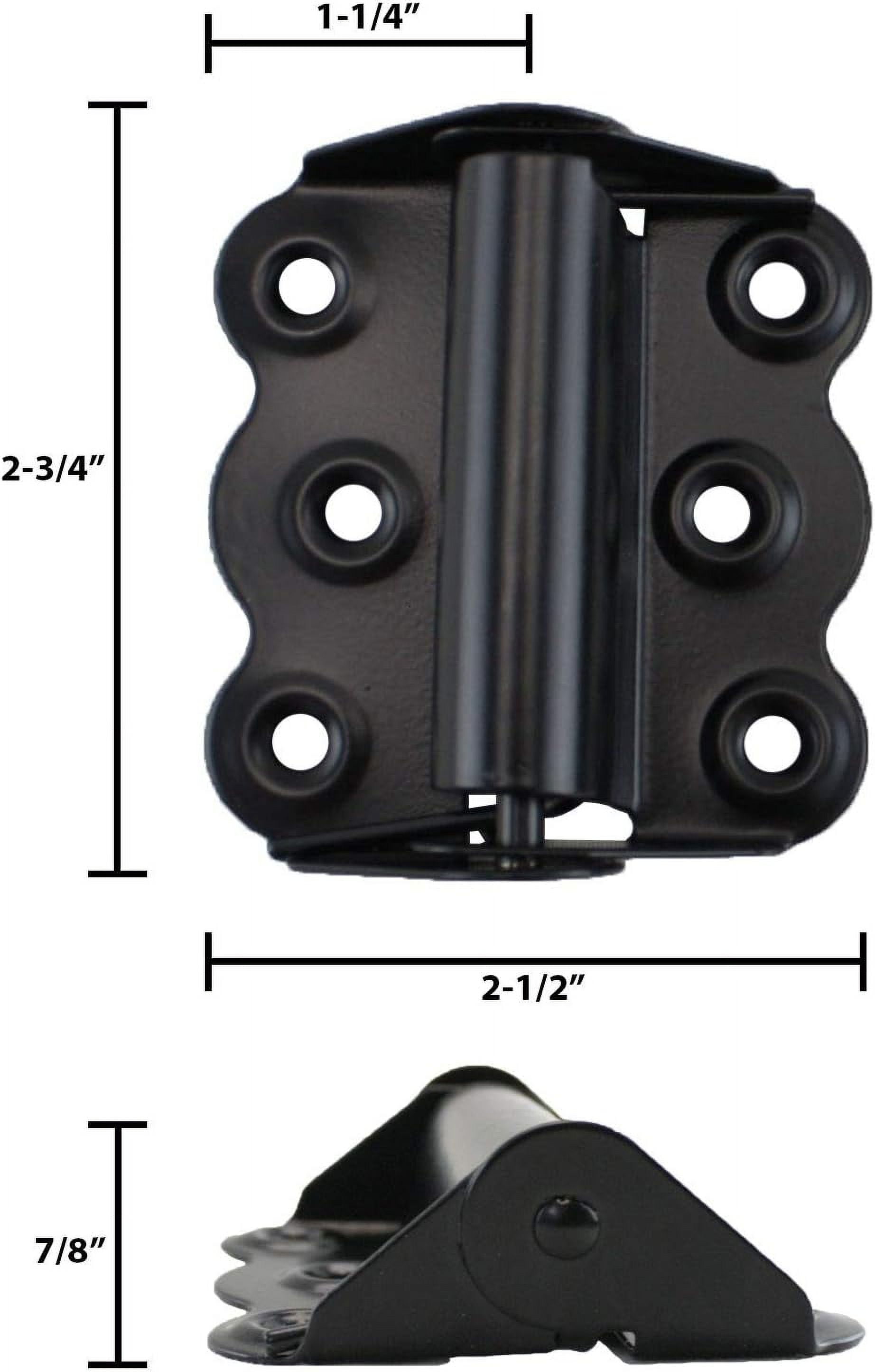 Screen Door Spring Hinge 305 Stainless Steel Black Powder Coated Self