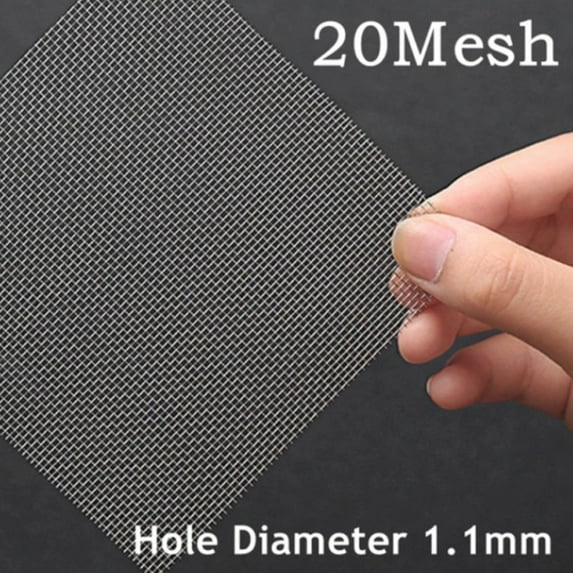 Screen Filter Mesh Stainless Steel 4-400 Mesh 30X30Cm Filtration Wire Mesh 20 Mesh
