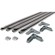 Screen Frame Kit, 5/16 in. x 3/4 in. x 60 in., Aluminum, Mill Finish (1 kit)