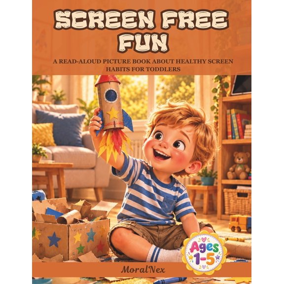 Screen-Free Fun: A Read-Aloud Picture Book About Healthy Screen Habits for Toddlers, (Paperback)
