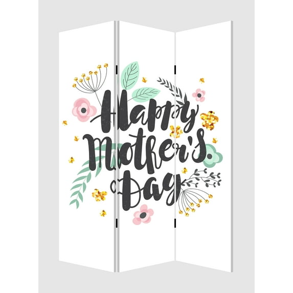 Screen Gems SG-397 72 x 48 in. Mothers Day Screen & Room Divider
