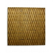 Screen Gems SGWA-83 Metallic Ridge Gold Wall Art-Finish:Gold