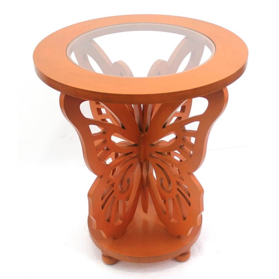 Screen Gems WOOD BUTTERFLY TABLE AF-043