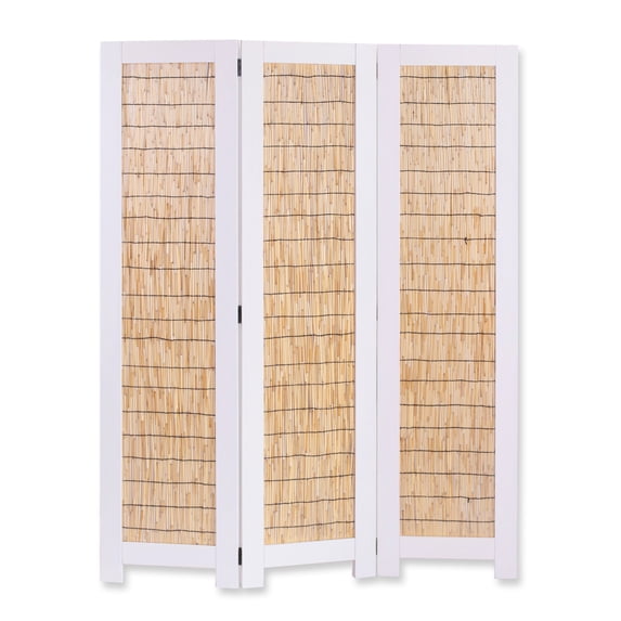 Screen Gems White Wicker Screen SG-324