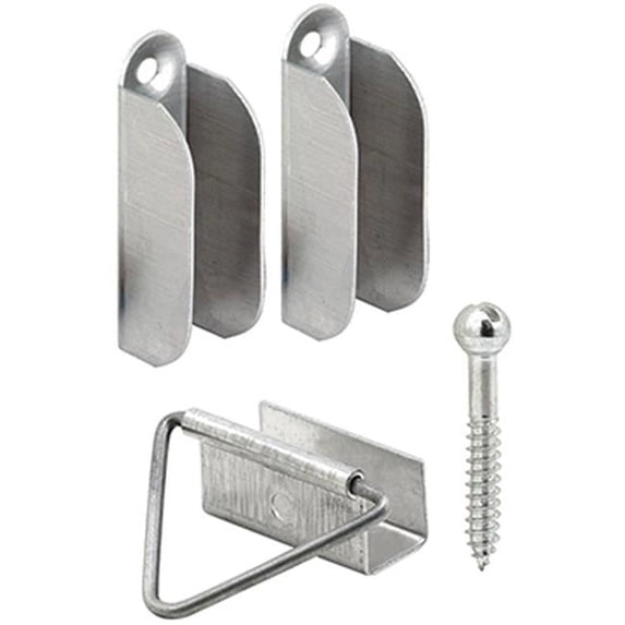 Screen Hanger Latch, Stamped Aluminium, Mill Pack Of 72