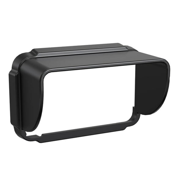 Screen Hood Glare Sunshade for Gimbal Camera in Strong Light, Made of ABS and Silicone, Allows Sliding and Rotation of Display