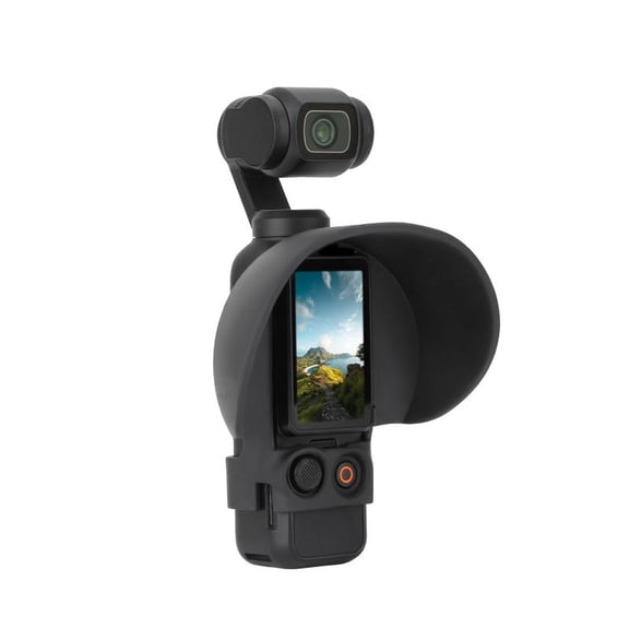 Screen Hood Sunshade Cover for DJI Osmo Pocket 3 ,Sun Hoods for DJI Osmo Pocket 3  Light Blocking Sunshade Gimbal Camera Accessories, Anti-Glare Lens Protector Hoods