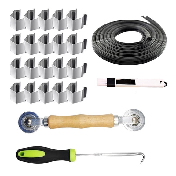 Screen Installation Repair set Including Spline Roller Tool & Spline for DIY