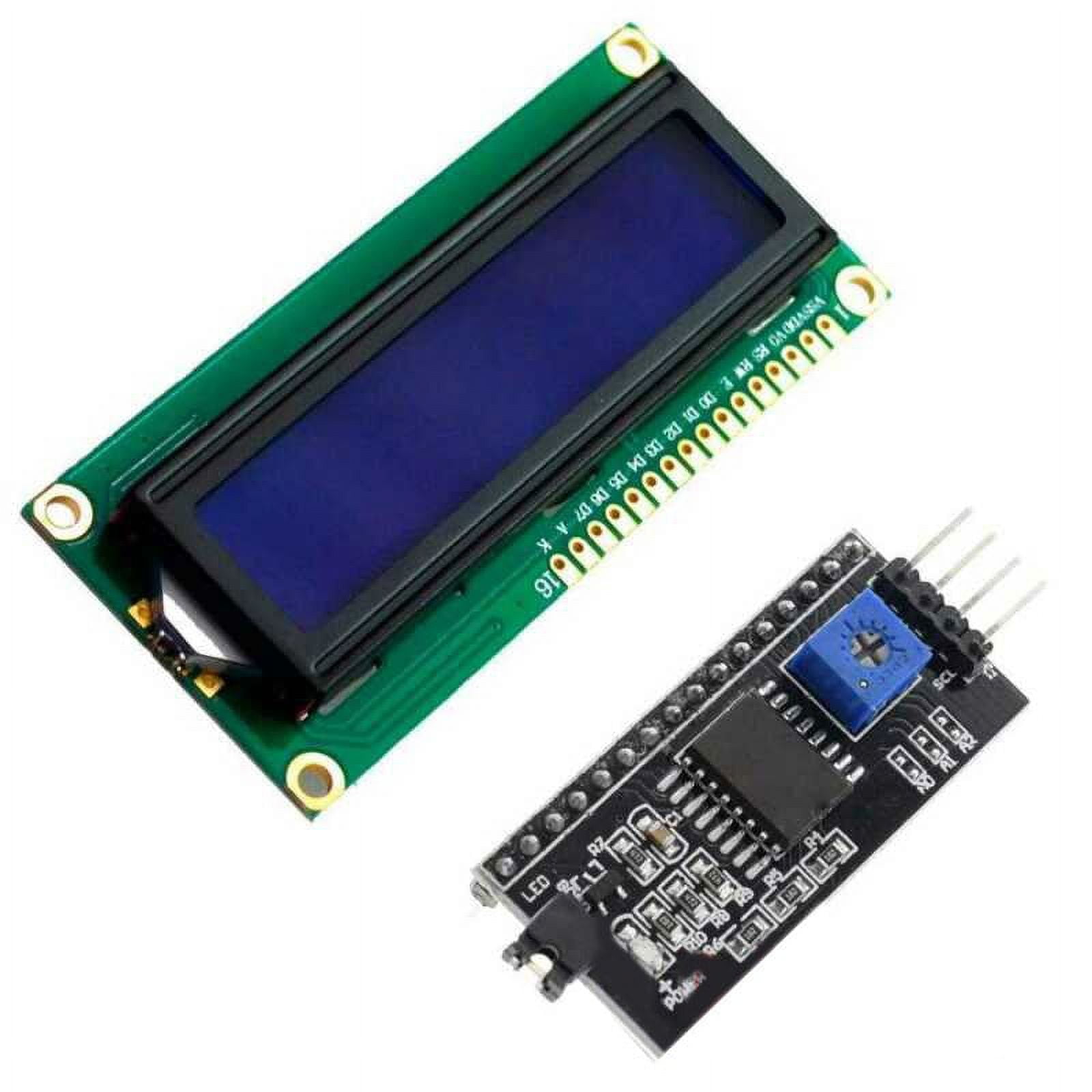 Screen LCD Display Module 16x2 HD44780 1602 + IIC / I2C PCF8574T For
