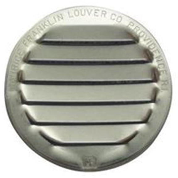 Screen Louver 2In Mill Rnd Alu RL-100 2