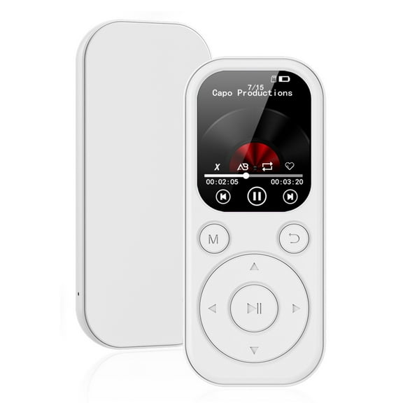 Screen MP3/MP4 Player 2.01" IPS Screen Portable Songs Player With BT 5.4 Video/Voice Recorder/FM Radio/E-Book 12 Hours Playback Lossless Sound