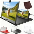 thumbnail image 1 of Screen Magnifier 2025 Version for Cell Phone,3D HD Mobile Screen Amplifier 10–18 inch,Foldable Ultra-ClearMagnifier Stand Supports All Smarts, 1 of 8