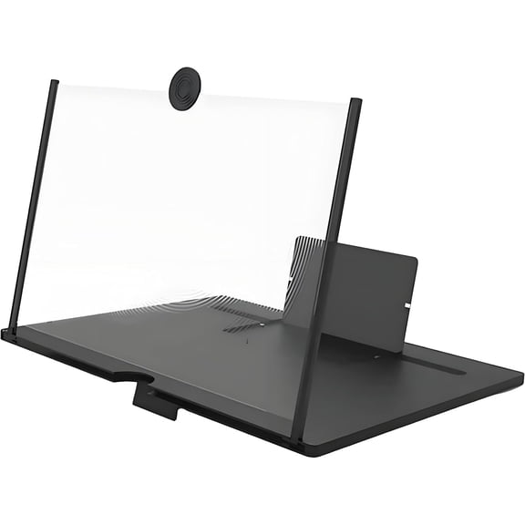 Screen Magnifier for Cell Phone, Screen Enlarger for Movies, Videos, and Gaming,Foldable Cell Phone Stand with Screen Amplifier,Supports All Smartphones